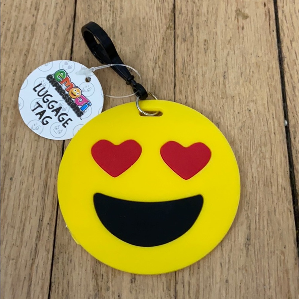 Emoji Luggage Tag